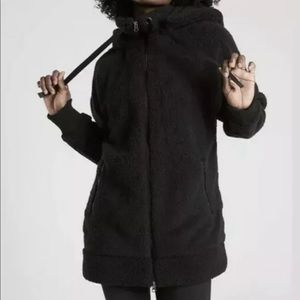 ATHLETA Tugga Sherpa Long Jacket // size XS